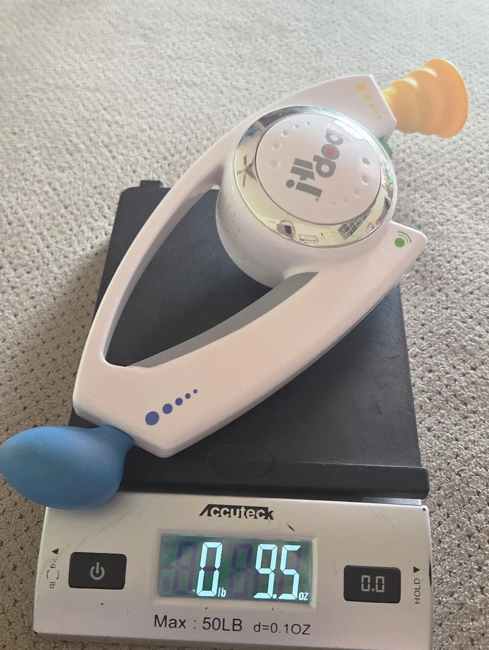 Bop It! Electronic Handheld Game White Shout Twist Pull Hasbro 2008 Tested Works